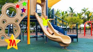 SUPER FUN and Cute Playground for Kids with BEST Kids Songs and Rhymes