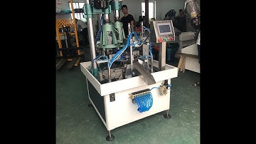 Vertical automatic tapping machine