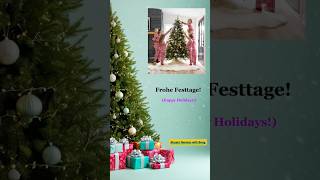 How to wish Merry Christmas in German?🎅