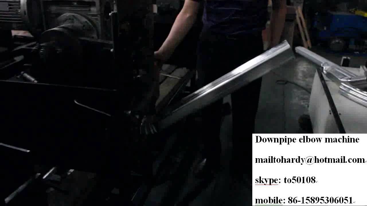 downpipe elbow machine YouTube