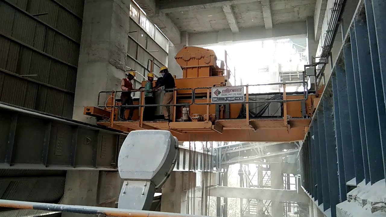 Radio remote control system in application to operate EOT crane in Cement plant