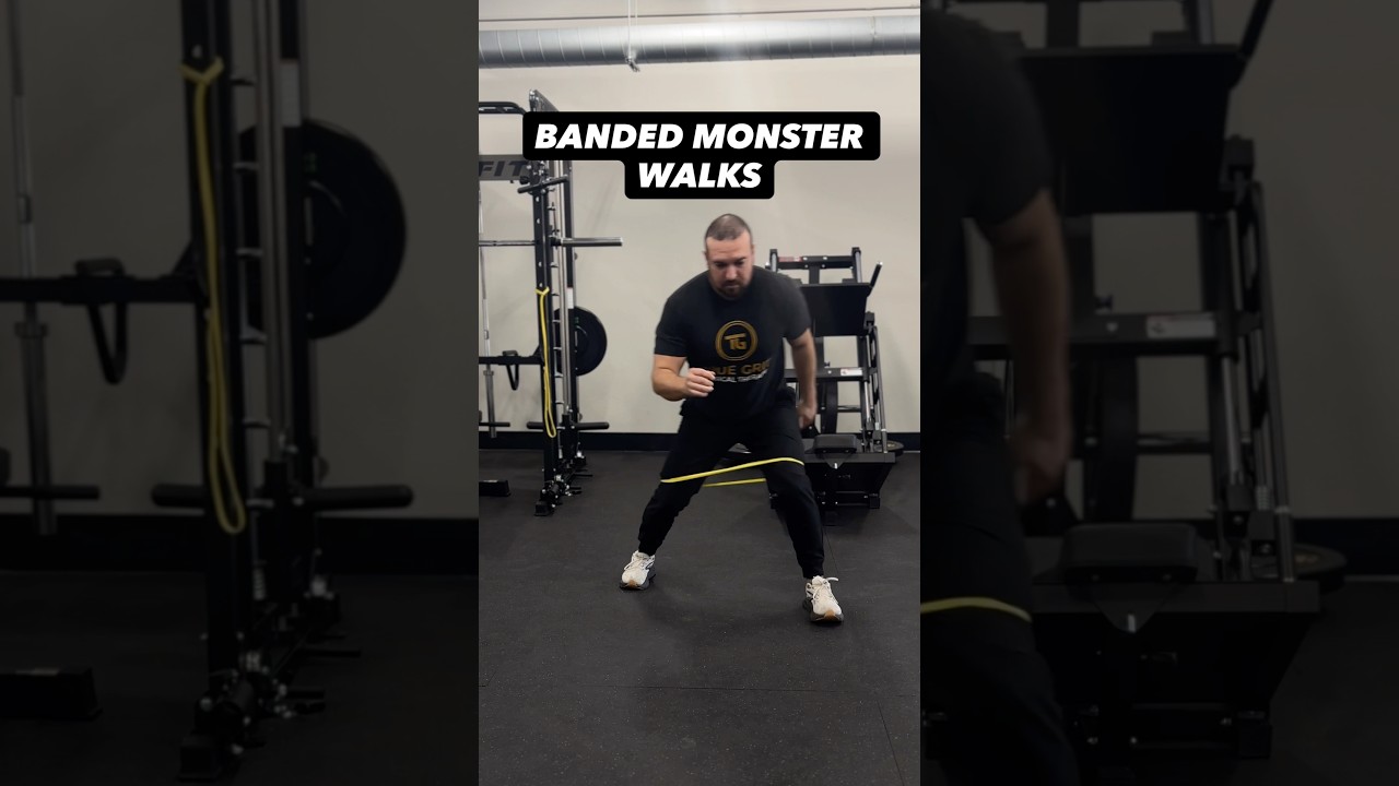 Banded Monster Walks | Lateral Hip Strength & Frontal-Plane Control