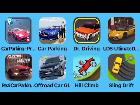 Car Parking Driving School, Car Parking and More Games iPad Gameplay