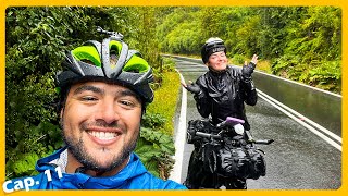 🌧️ Quedamos EMPAPADOS!! Pedaleando bajo lluvia TORRENCIAL 🌧️ Rumbo al Parque Nacional Chiloé