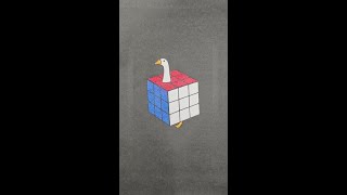 Rubik's Goose! #Handicraft #Drawing #Simple Sketch #Catch the Goose #TikTok Mini Game