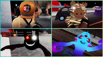 NEW PORT MAP AND NEW BOTS JUMPSCARES IN PIGGY SEWERS MAP TEST: THE REMAKE.