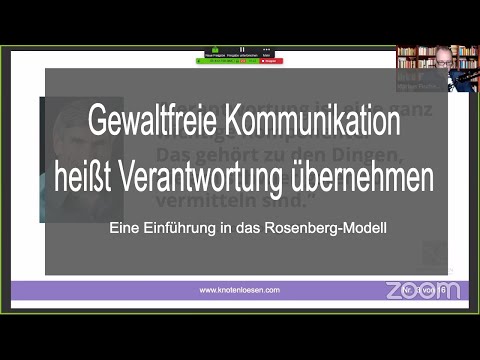 Online-Seminar Einführung in die Gewaltfreie Kommunikation