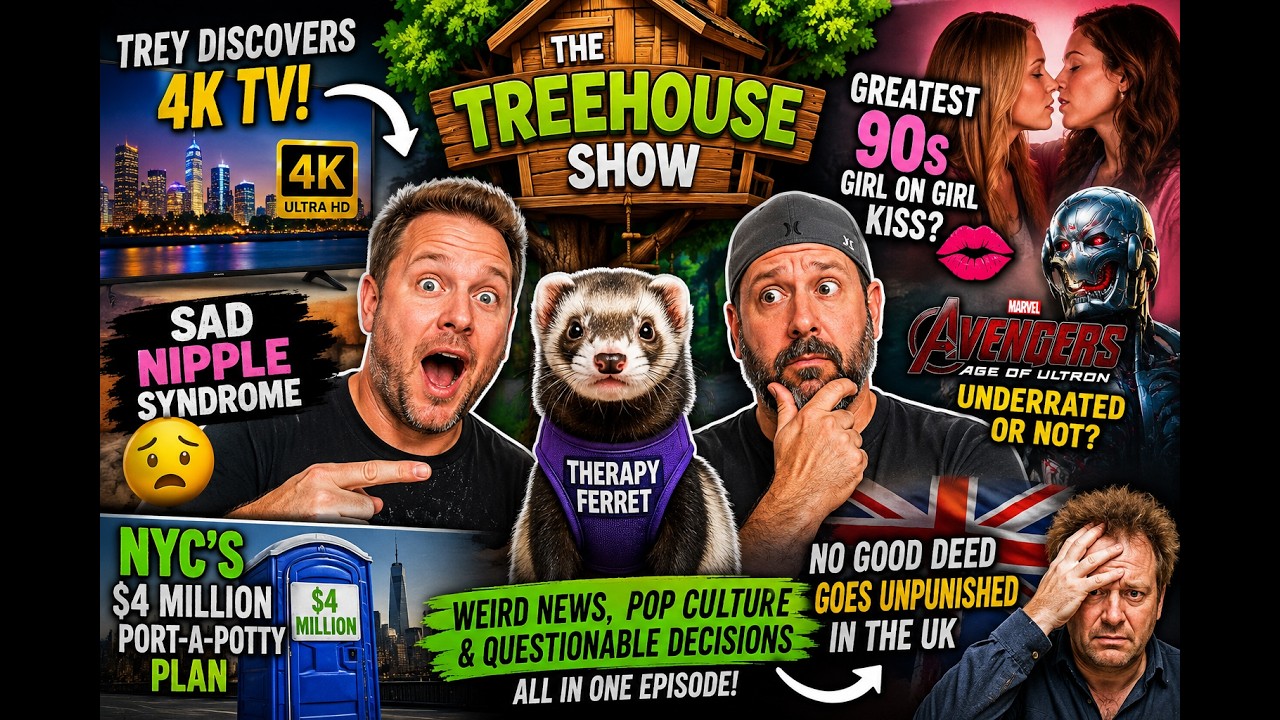Therapy Ferrets, Sad Nipple Syndrome & The Greatest 90s Movie Kiss