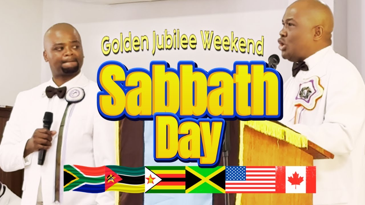 Вступительные слова в честь золотого юбилейного уикенда субботней службы