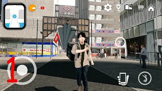 Delivery Food Sim- Japan Osaka Gameplay Walkthrough Part 1 screenshot 2