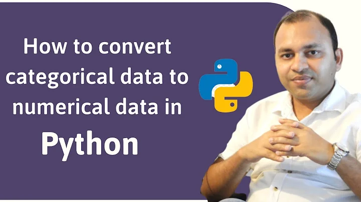 How to convert categorical data to numerical data in python | Python Basics Tutorial