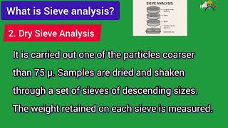 What is Sieve Analysis, dry Sieve Analysis, wet Sieve Analysis, geotechnical engineering gate 