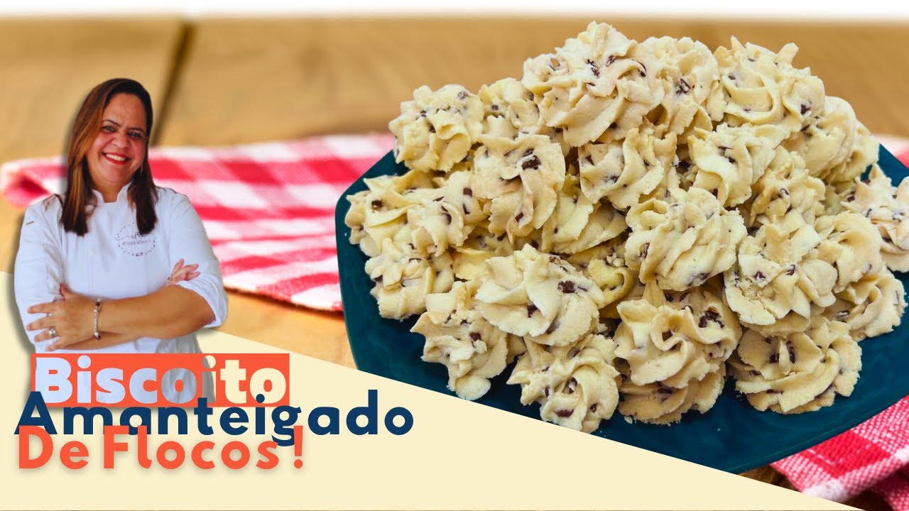 DESMANCHA NA BOCA - Biscoito Amanteigado de Flocos