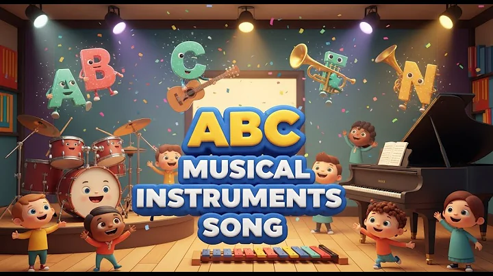 ABC Musical Instruments Song 🎵 | Learn the Alphabet with Fun Music Sounds for Kids!