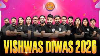 Vishwas Diwas 2026 Grand Celebration with Commerce Wallah by PW 🔥