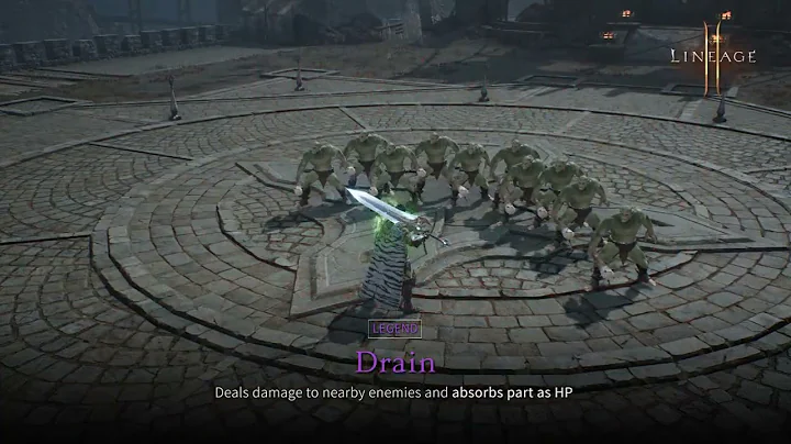 Greatsword Class - Drain