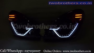 Ritz Projector Headlights with Crystal DRL if you want then call/ WhatsApp us on +919711510017.