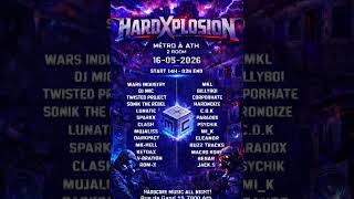 EVENEMENT ! HardXplosion !!! 16/05 Belgium #djset #hardcore #events #belgium #hardmusic #shorts