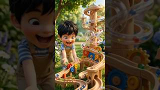 The Ultimate Wooden Marble Run Adventure! 🎢✨#StemToys #FamilyFun #MarbleMaze #WoodenToys #usa #india