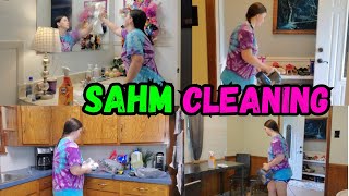 NEW STAY AT HOME MOM CLEAN WITH ME |  SAHM CLEAN WITH ME 2024 | SPEED CLEANING MOTIVATION