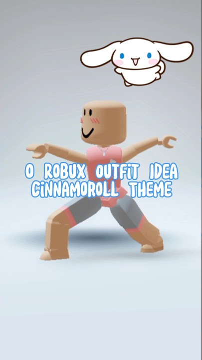 0 Robux Outfit 💡 Cinnamoroll Theme 😁 #roblox #0robuxavatar #robloxfreeitems