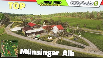 FS25 ★ TOP ★ NEW MAP "Münsinger Alb" - Farming Simulator 25 New Map Review QHD