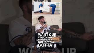 What happens when you don’t pay that Aaron’s furniture bill 🤣😂 #comedy #shorts