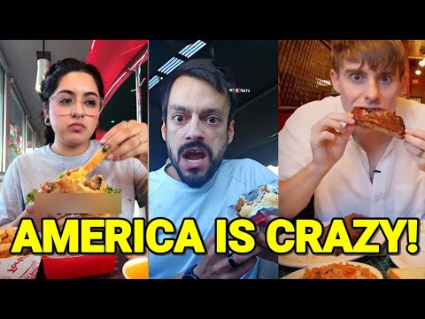 Europeans Try REAL American Food For The First Time (Mind Blown! 🤯)