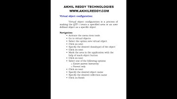 VIRTUAL OBJECT CONFIGURATION IN QTP