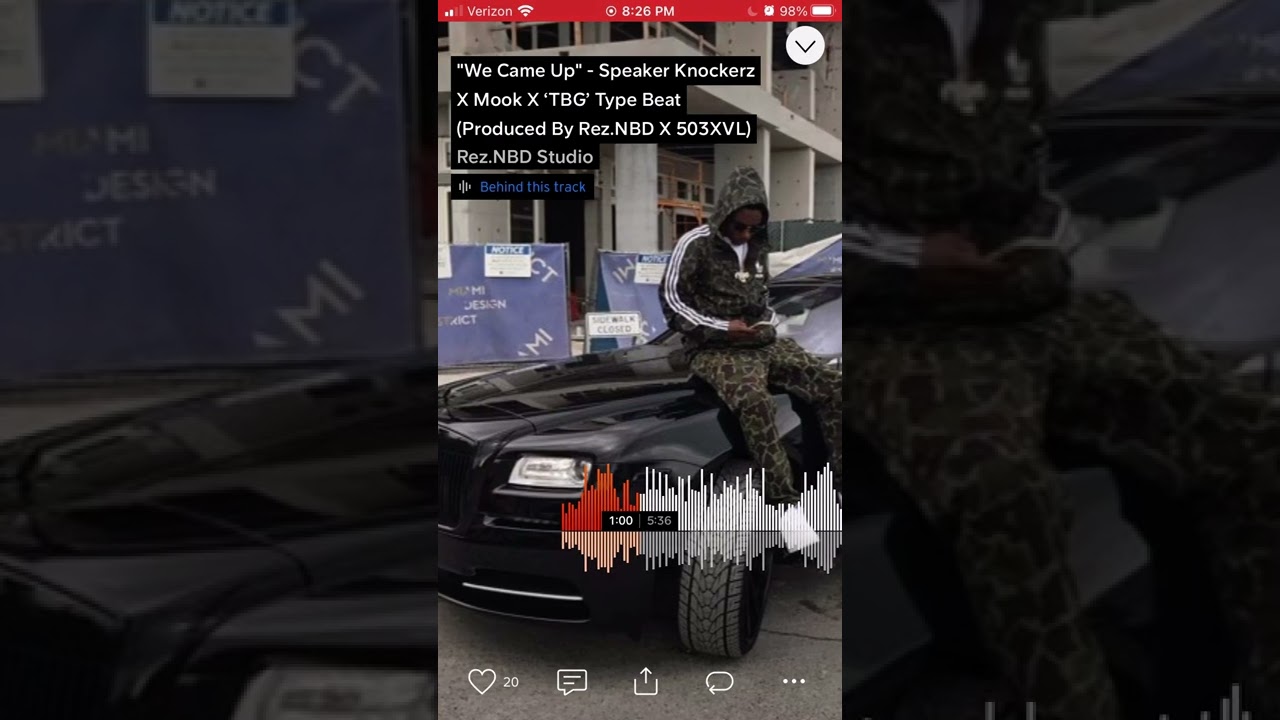 “We Came Up” - Speaker Knockerz X Mook X ‘TBG’ Type Beat (Produced By Rez.NBD_Studio X 503XVL)