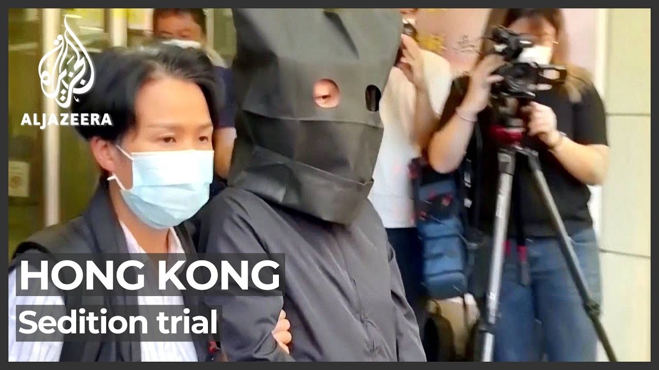 Why a children's tale has five people on trial in Hong Kong?