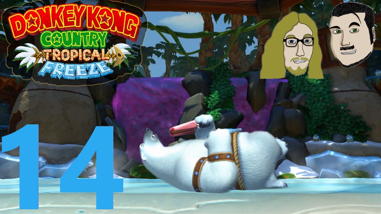 Ruining A Polar Bears Day... Donkey Kong Country Tropical Freeze Episode 14