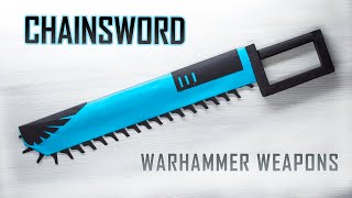картинка: Цепочка из Warhammer 40K - Оружие Cool Papercrate