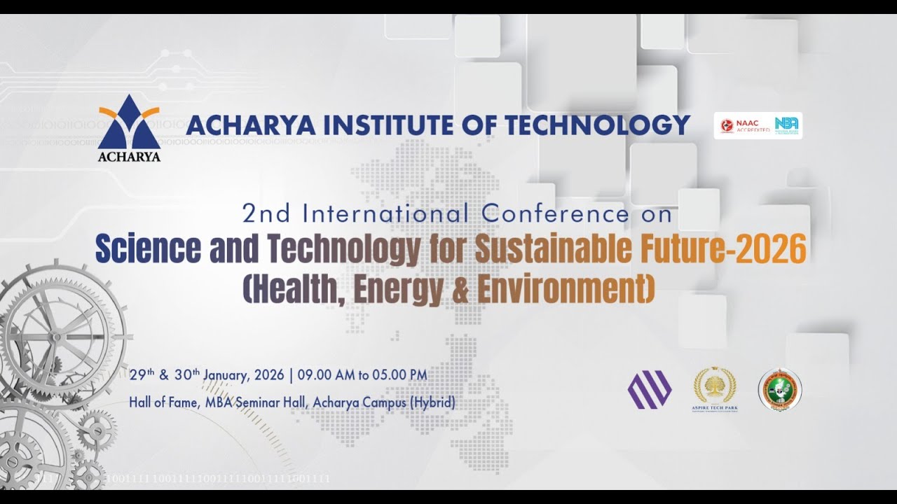 2nd International Conference on Science and Technology for Sustainable Future-2026 | Day 1