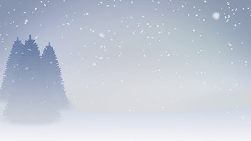 Trees Snow Flakes Loop Animation Motion Background Stock Video Footage Free For Editing