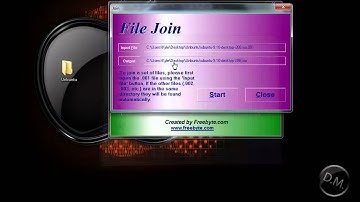 How to join 001 files With HJsplit Tutorial