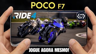 RIDE 4 DE PC | POCO F7 SNAPDRAGON 8S GEN 4 | GAMEHUB V5.1.0