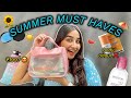 Summer must haves for girlstrying viral products from amazon  rashi shrivastava amazon