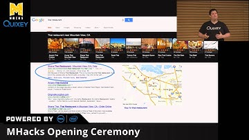 Tomer Kagan - MHacks Fall 2014 Keynote