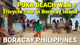 Boracay Philippines - PUKA BEACH WALK + TRICYCLE TOUR in Boracay Island