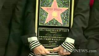 Sissy  Spacek receives Hollywood Walk of Fame Star