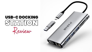 HYRTA DisplayLink USB C Docking Station: The Perfect Dual Monitor Dock for Your Laptop! | Review