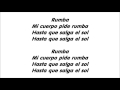 Anahí Rumba Ft Wisin Letra Anahí Rumba Ft Wisin Letra