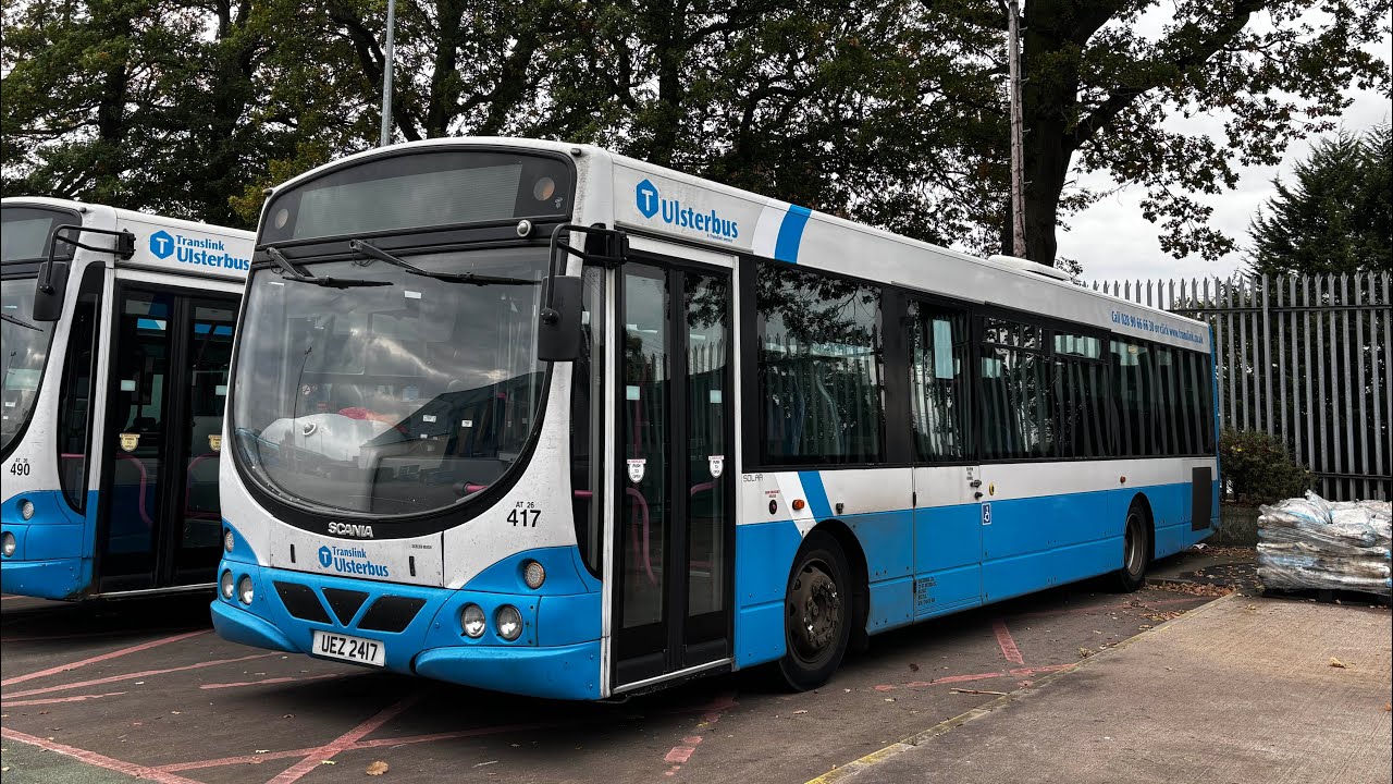 Translink Ulsterbus | Scania K230UB Solar Rural | 484 (BFZ 8484) | 62 ...