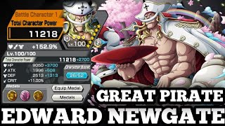 EDWARD NEWGATE GREAT PIRATE GAMEPLAY | ONE PIECE BOUNTY RUSH | OPBR