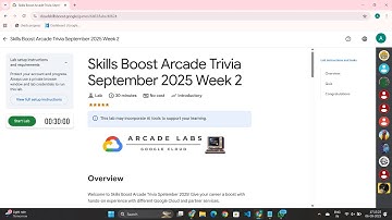 Skills Boost Arcade Trivia September 2025 | Week 2 Quiz | #qwiklabs | #arcade 🎯💡