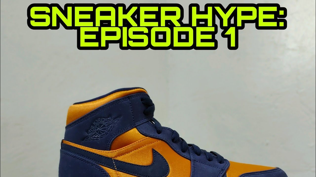 Sneaker Hype Ep 1: Jordan 1 Obsidian | First Vlog - YouTube