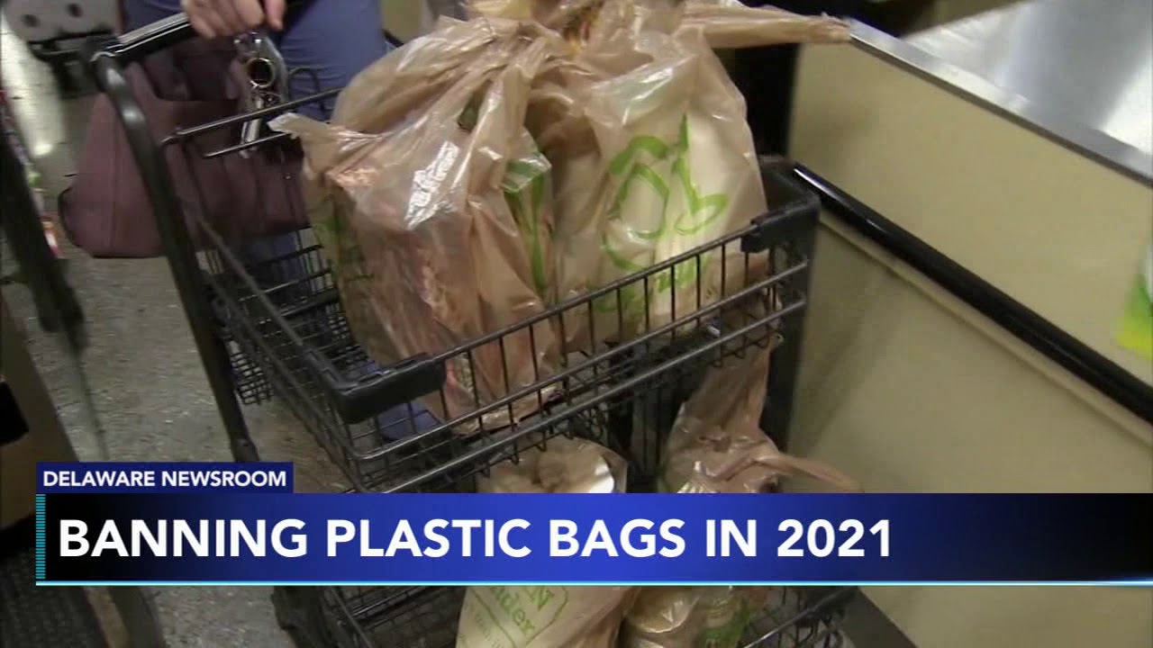 Delaware to ban singleuse plastic bags starting in 2021 YouTube