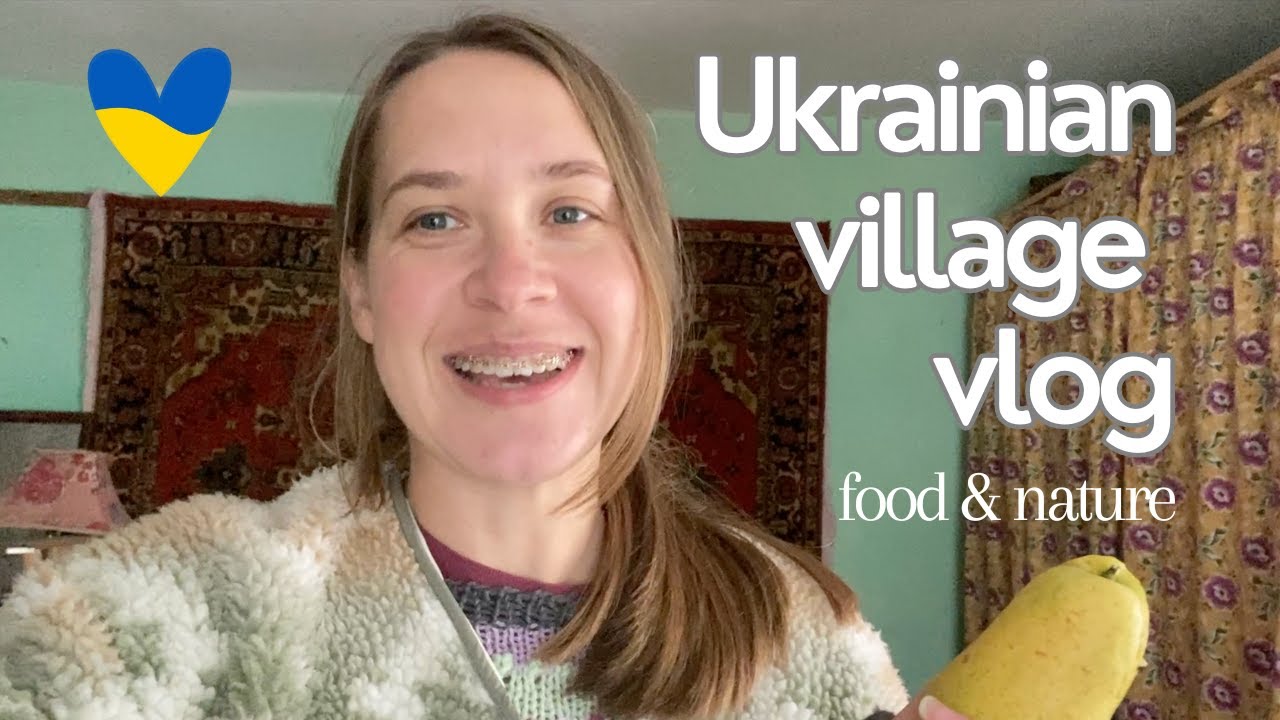 a lot of ukrainian food at my parents' house YouTube