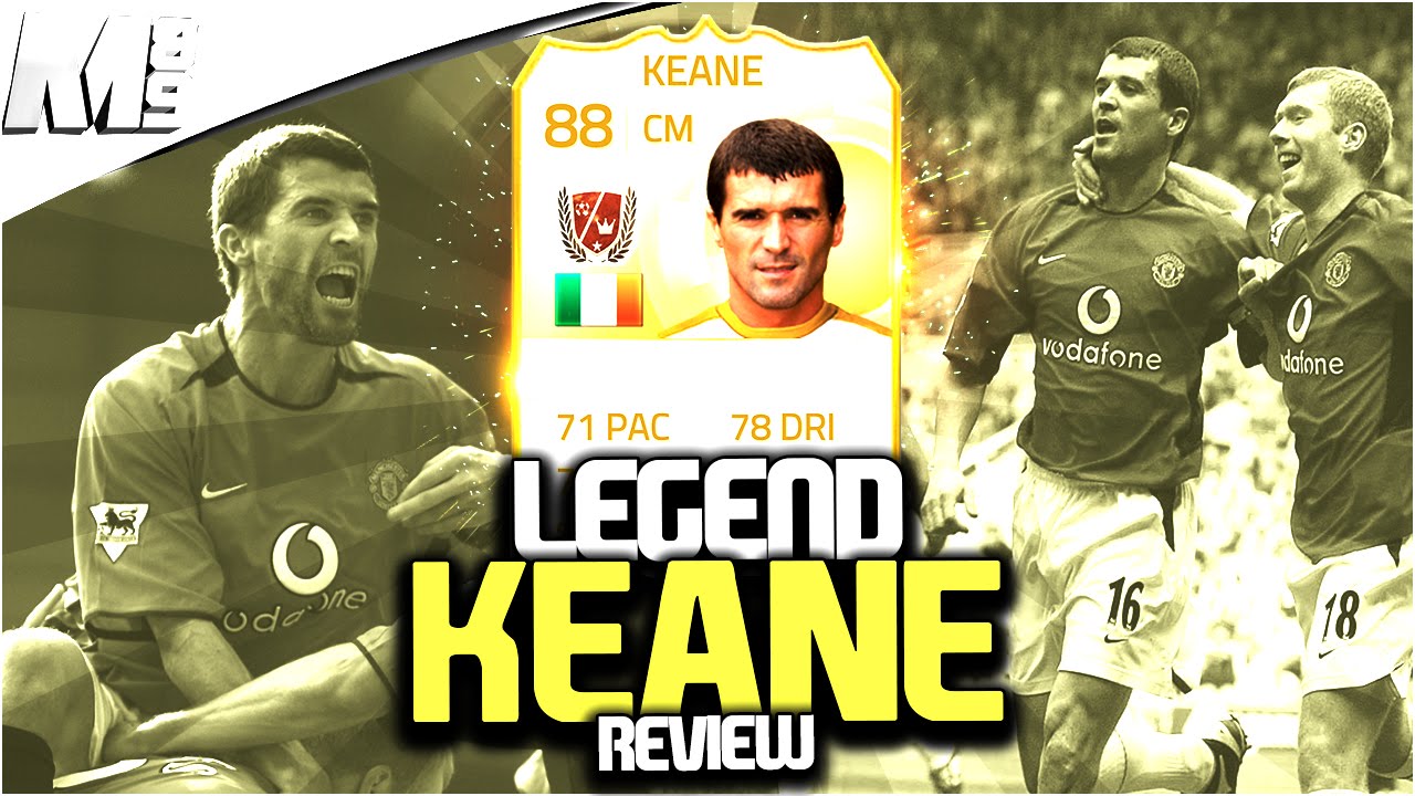 FIFA 15 LEGEND KEANE REVIEW (88) FIFA 15 Ultimate Team Player Review + In Game Stats